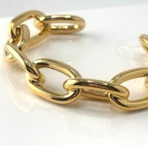 Chain Bold Link Bracelet Stainless Steel Waterproof